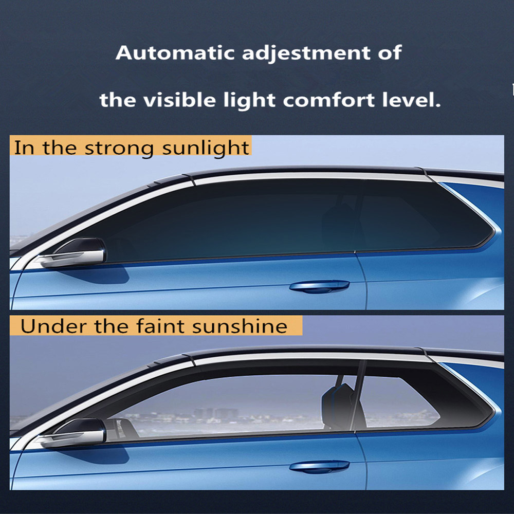 HOHOFILM 152cmx50cm 45%-75%VLT Photochromic Film Car Auto Window